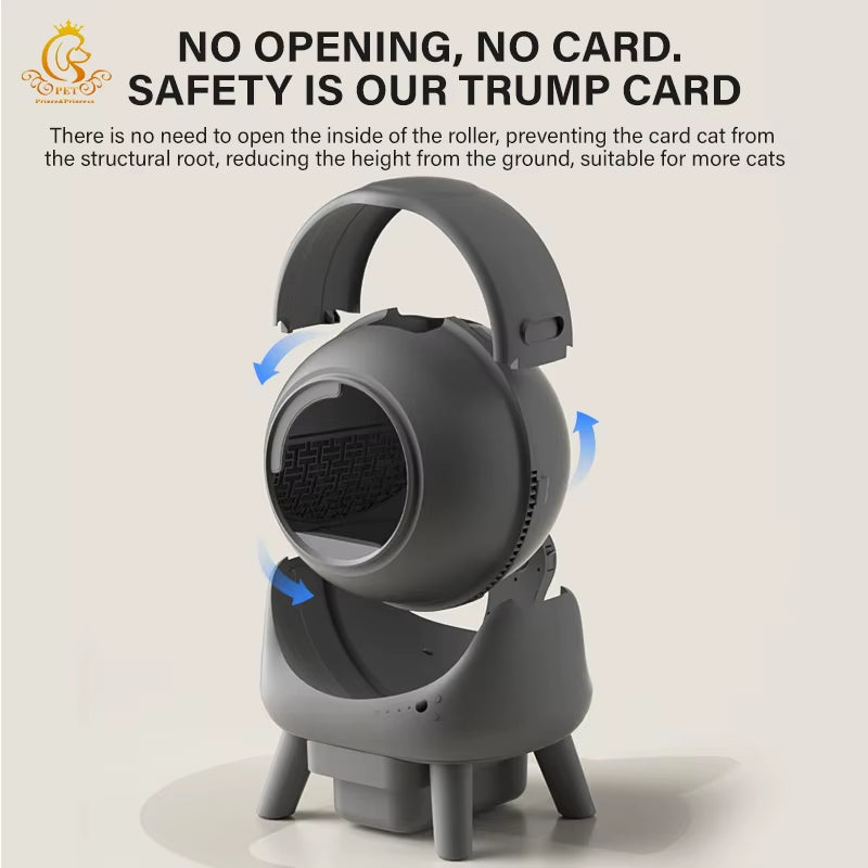 EURPET Automatic Smart Automatic Cat Litter Box Easy to Clean Cat Litter Box