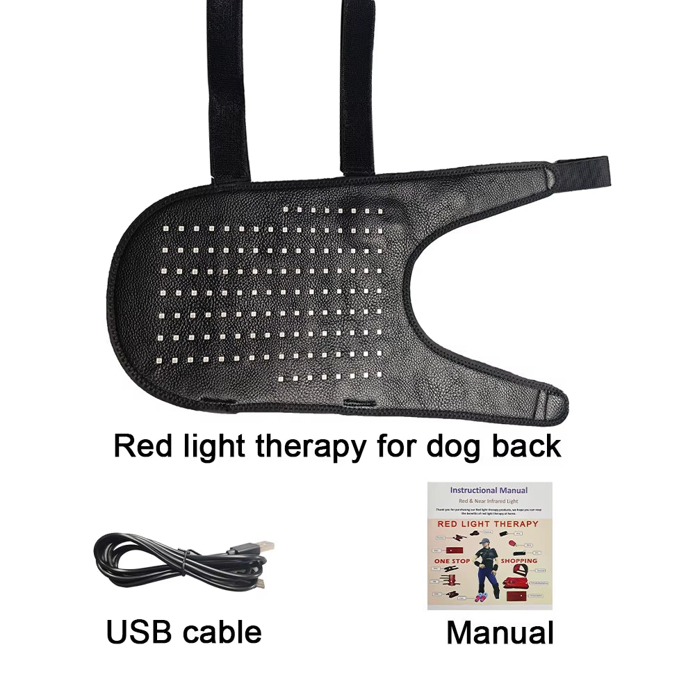 2026 Best-Selling New Dog/Cat Back Red Light Therapy Wrap for Pain Relief