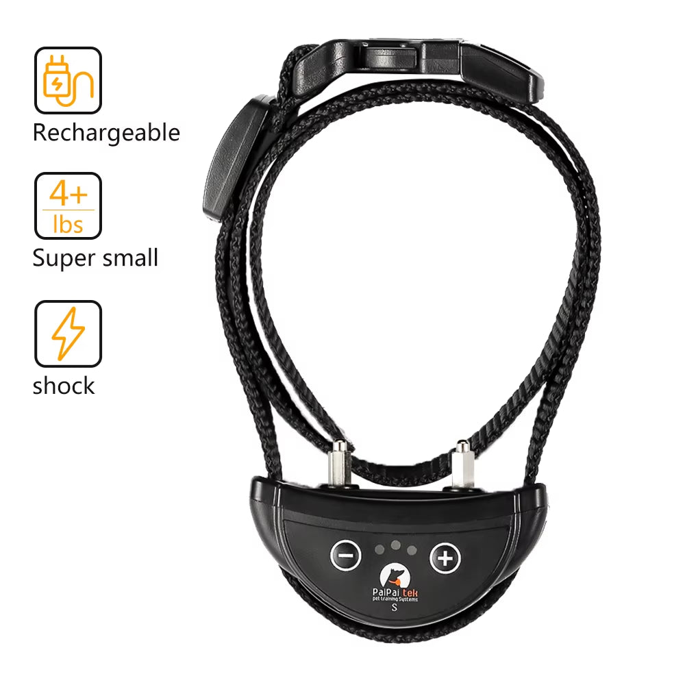 Hot Selling Anti-Bark Dog Collar Adjustable Smart Pet Nylon E-Shock Collar for Dogs
