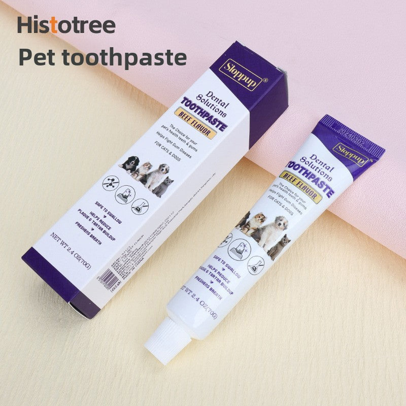 Beef Flavour Pet Toothpaste — Dental Care for Cats & Dogs