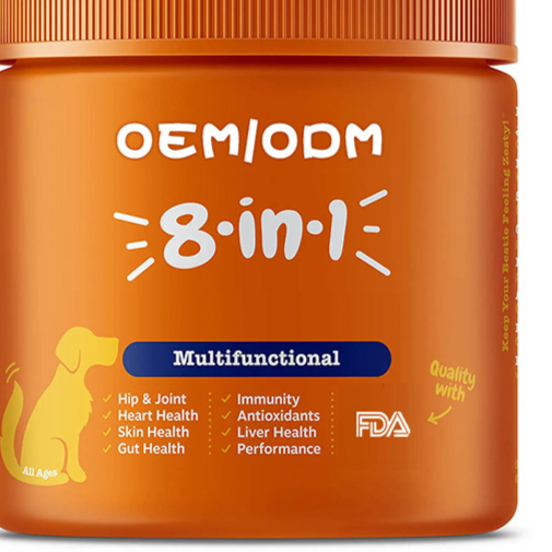 Pet Health Supplement Soft Chewable Granules — Custom Formula for Cats & Dogs