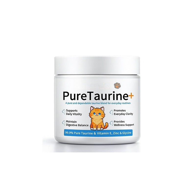 Taurine Powder Cat Body Care Supplement — Essential Feline Nutrition