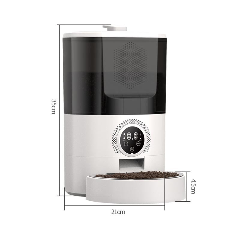 Smart Automatic Pet Feeder — App-Controlled Timed Food Dispenser for Cats & Dogs