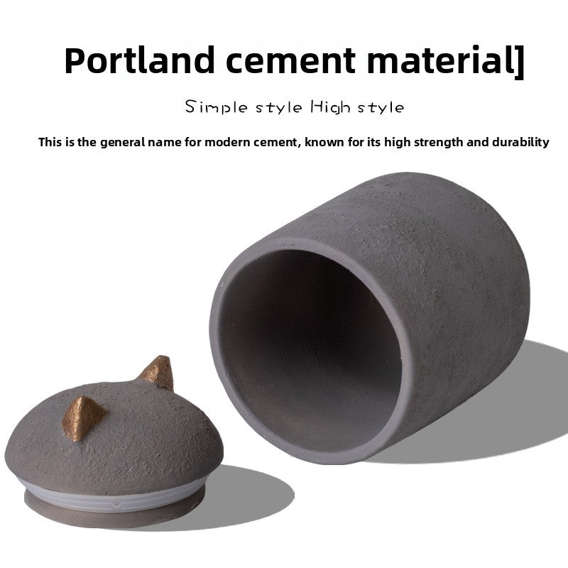 Handcrafted Pet Memorial Urn — Ash Storage Altar for Cats & Dogs